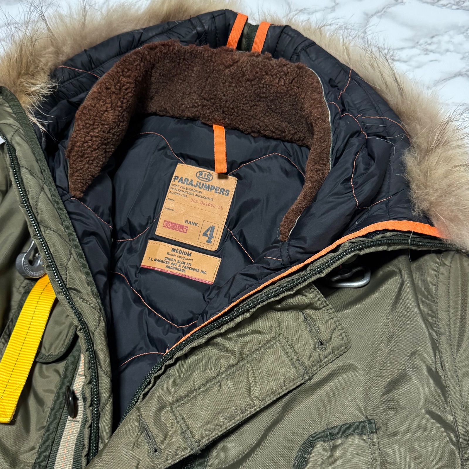 希少【parajumpers パラジャンパース 【商品名】KODIAK N-3B フライト