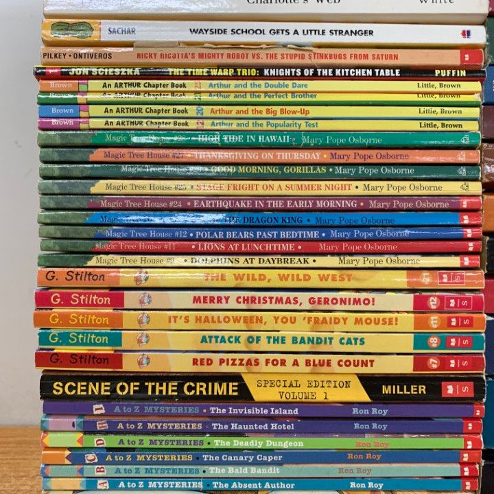 □01)【1点限り!】児童書など洋書 まとめ売り約65冊大量セット/本/小説