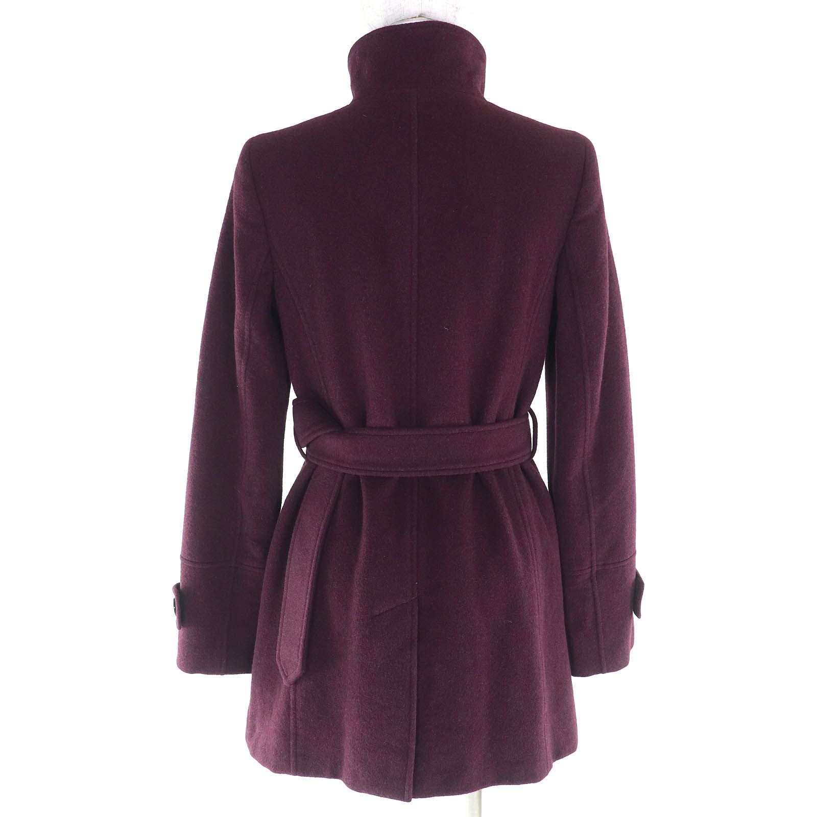 美品△BURBERRY LONDON バーバリーロンドン アンゴラ ウール 裏地