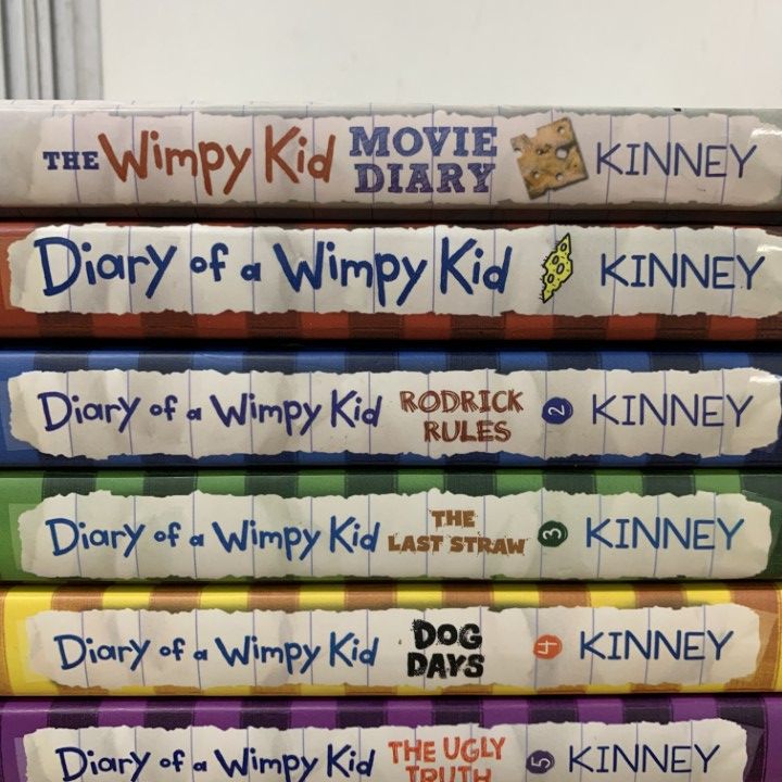△01)1点限り!洋書Diary of a Wimpy Kid シリーズ8冊セット