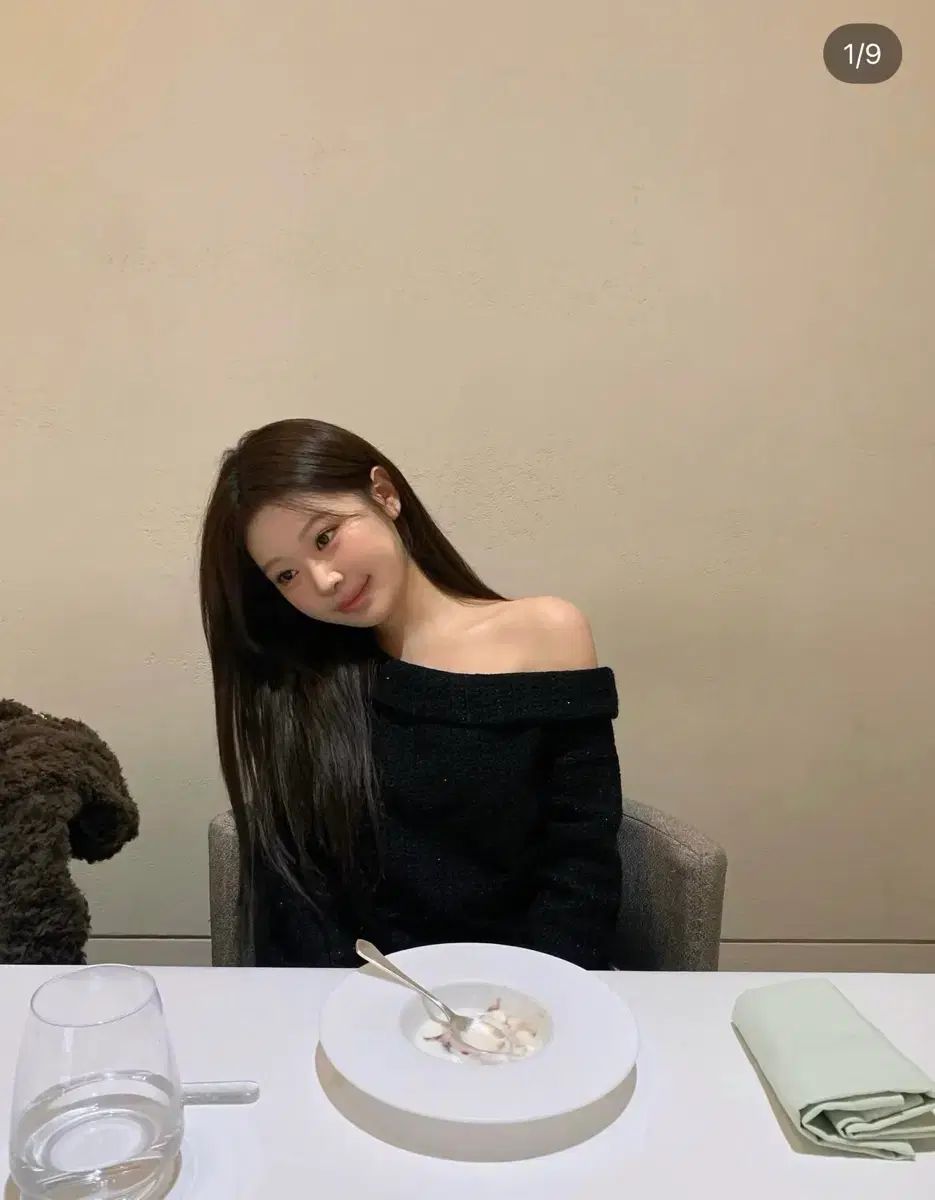 ベルニショップ Eve Tweed Blouse ツイード ブラウス ラウ LAWOO タグ WITH