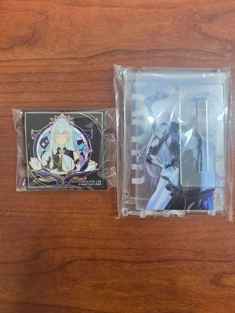 勝利の女神 NIKKE ニケ AGF グッズ ユウタ YUTA 中本 悠太 セット バッジ バインダー リフィル アクリル