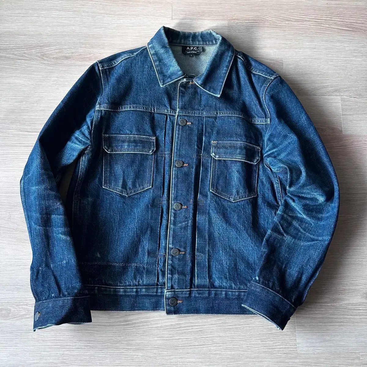 専用出品 オンライン A P C デニムジャケット Lサイズ