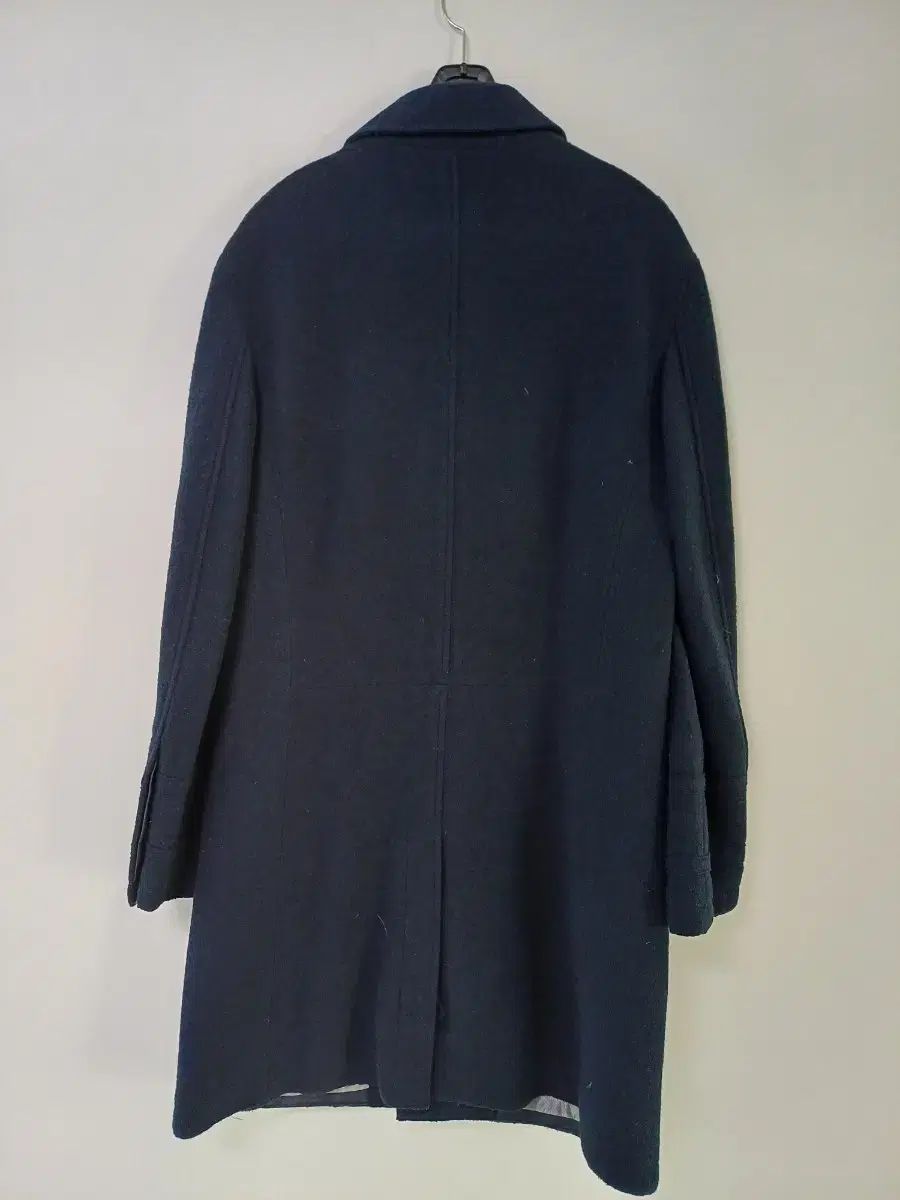 メンズ 最高 A/X ウール ロングコート (ネイビー スリム 95) NOMSOCR