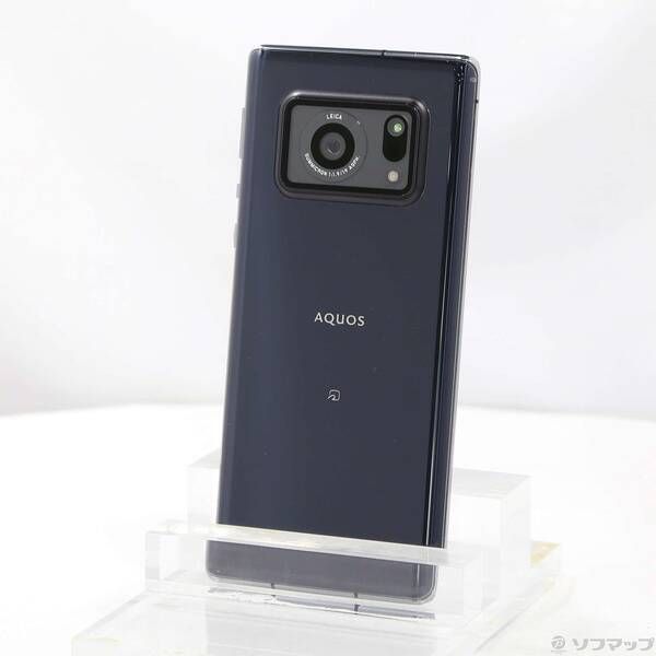 品〕 AQUOS R6 128GB ブラック A101SH 公式 Softbank SIMフリー