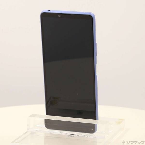スマートフォン・携帯電話 〔品〕 Xperia 10 III 128GB ブルー SOSAR3