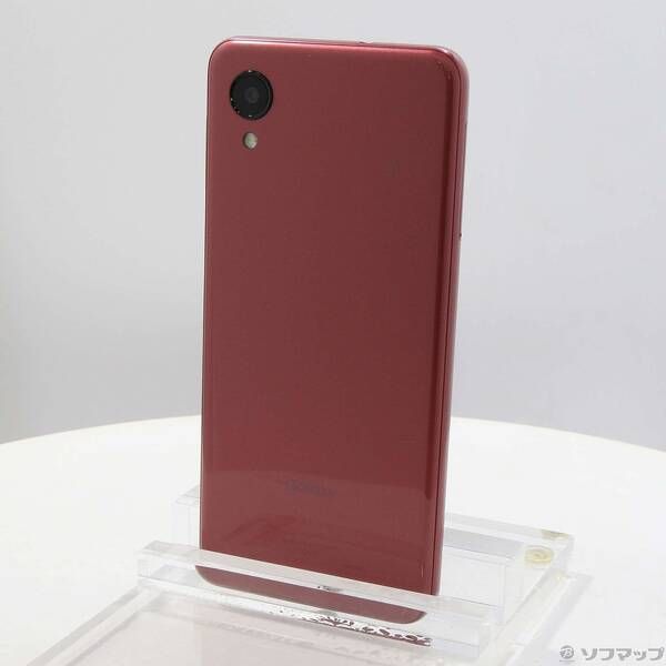 スマートフォン・携帯電話 〔品〕 Galaxy A23 5G 64GB レッド SCG18 au