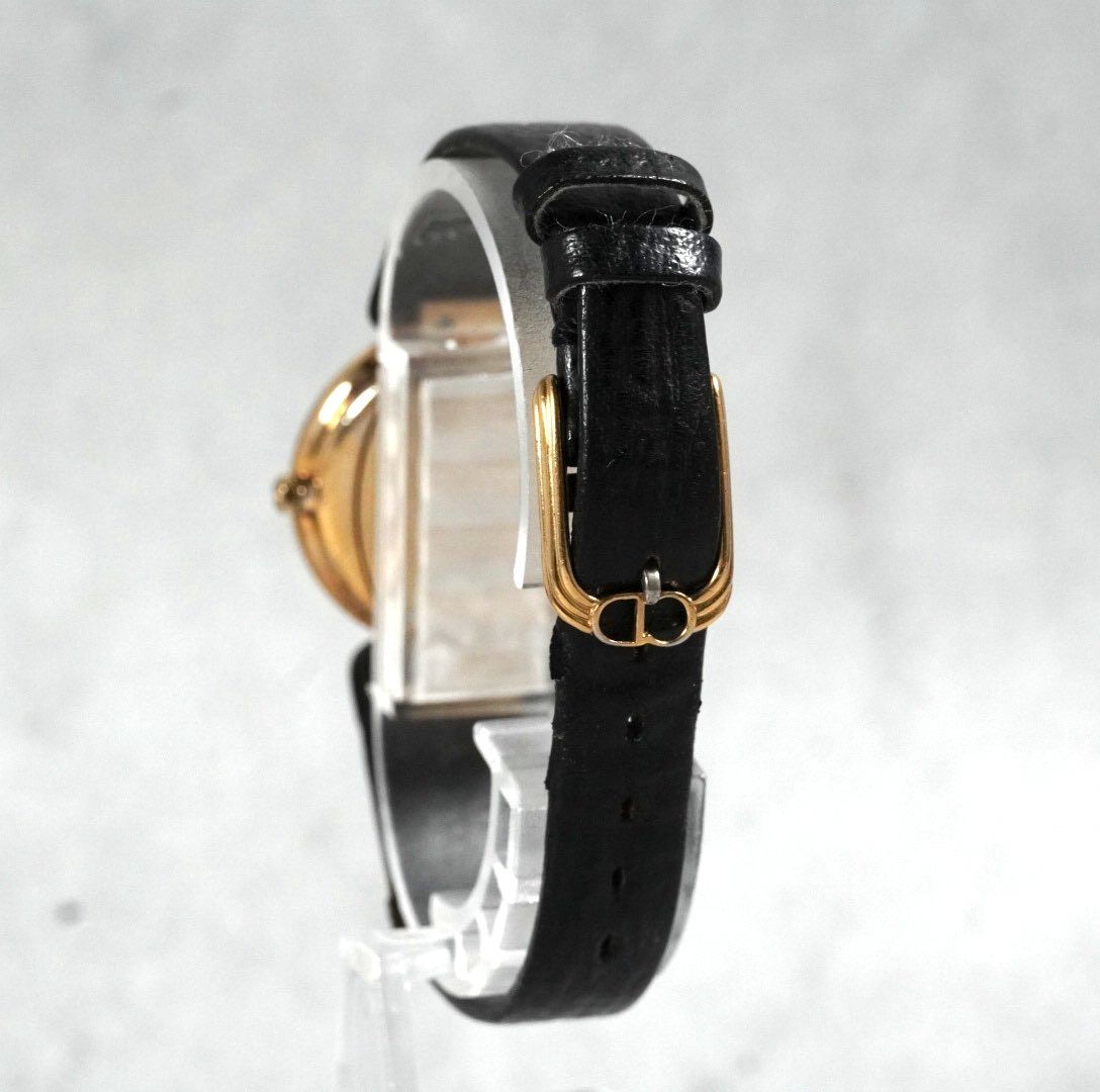 新品電池交換済】 Christian Dior クリスチャン ディオール 腕時計