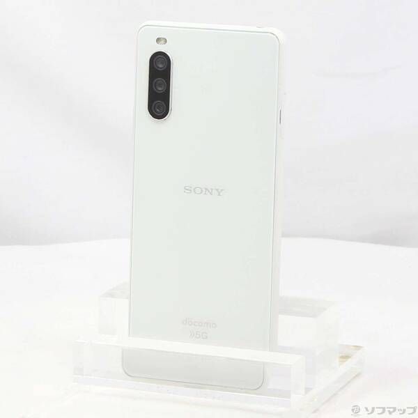 品〕 Xperia 10 III 128GB ホワイト SO-52B docomoロック解除SIMフリー 