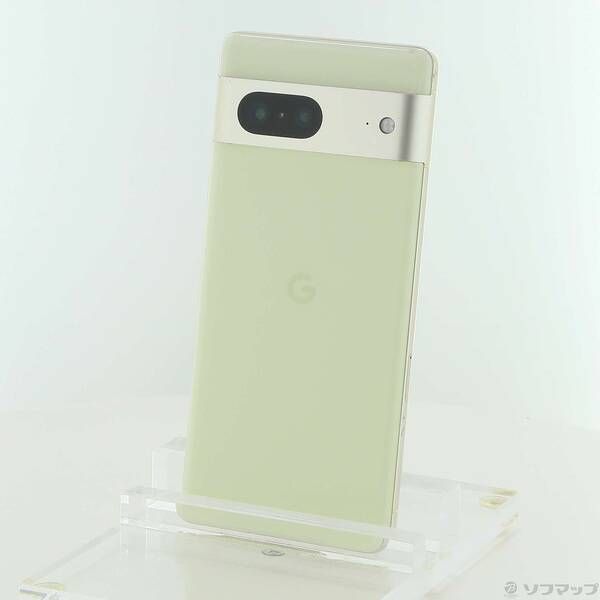 中古品〕 Google Pixel 7 128GB レモングラス GA03943 au SIMフリー
