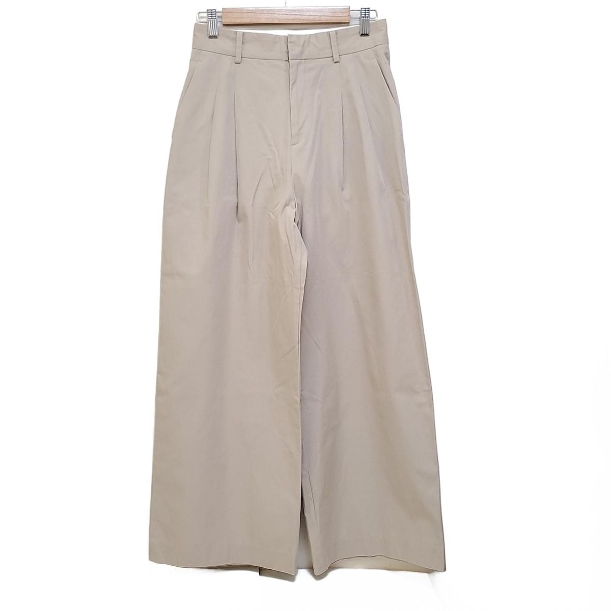 I LIKE エブリデイアイライク パンツ サイズ34 S レディース ベージュ フルレングス