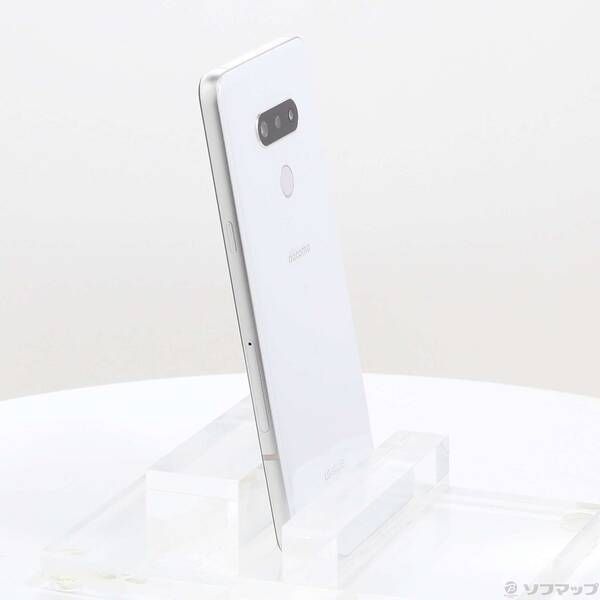 LG style 3 L-41A docomo オーロラホワイト SIMフリー 中古〕LG
