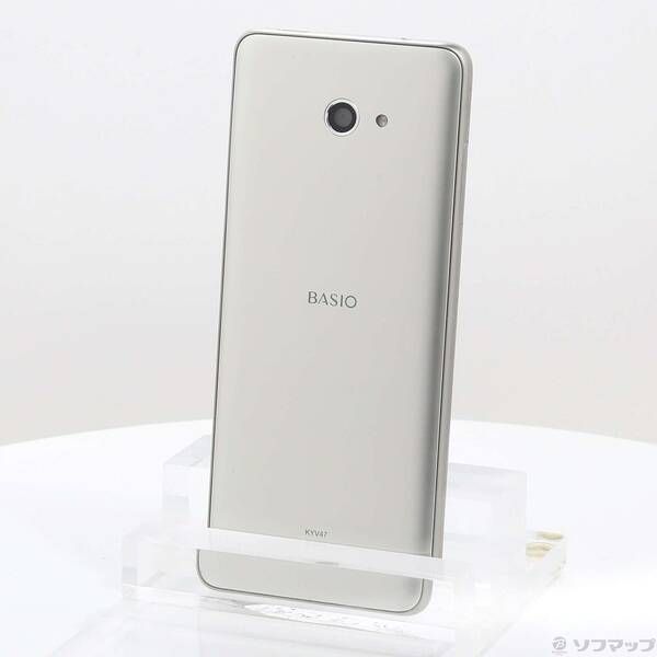 中古品〕 BASIO4 32GB シャンパンゴールド KYV47 auロック解除SIM