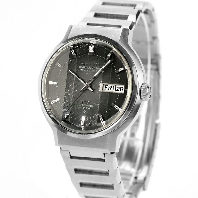 セイコー SEIKO 腕時計 メンズ 5626 7170 キングセイコー クロノメーター 56系 ブレス ハイビート グレーグラデーション