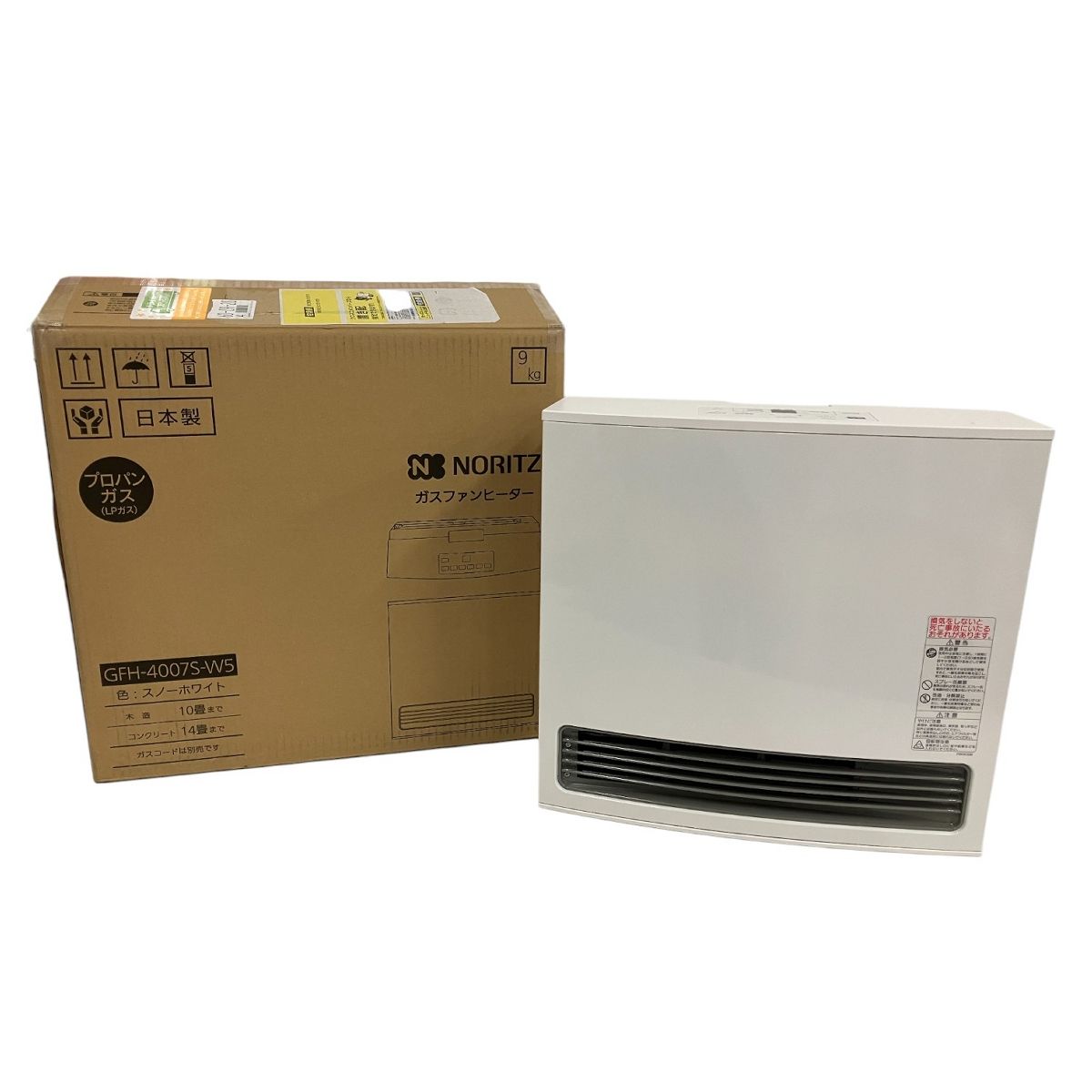 ノーリツ GFH 40007 S W 5 4006 ガスファンヒーター LPガス用 製 生活家電