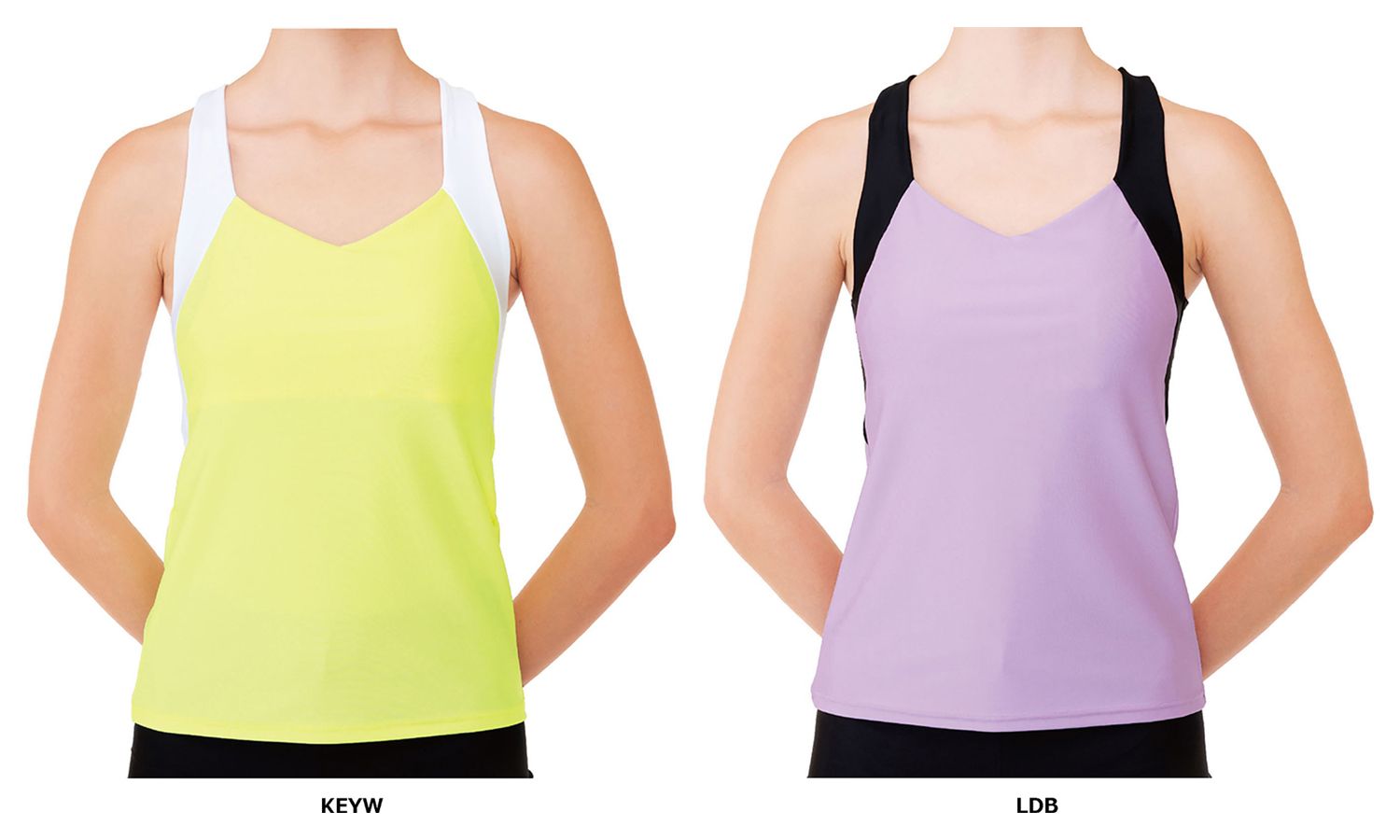ササキ SASAKI 新体操 クロスバックトップ カップポケット付き レディース トップス タンクトップ 吸汗速乾 ストレッチ 練習 トレーニング 演技 クラブ 部活 合宿 大会 ガールズ  7054 KEYW 蛍光