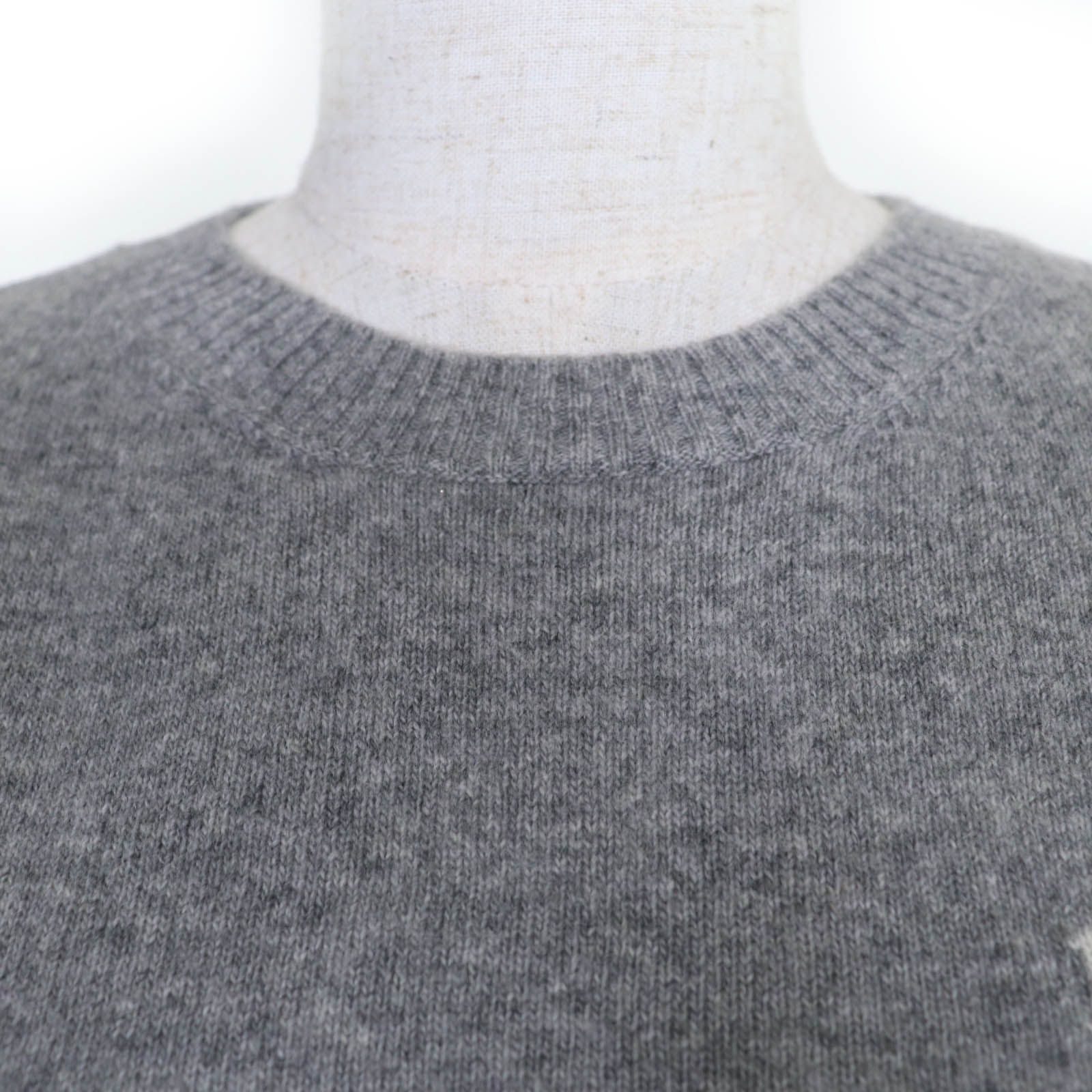 【正規品・美品】PRADA ポロシャツ グレー L PRADA プラダポロシャツグレー Lサイズ