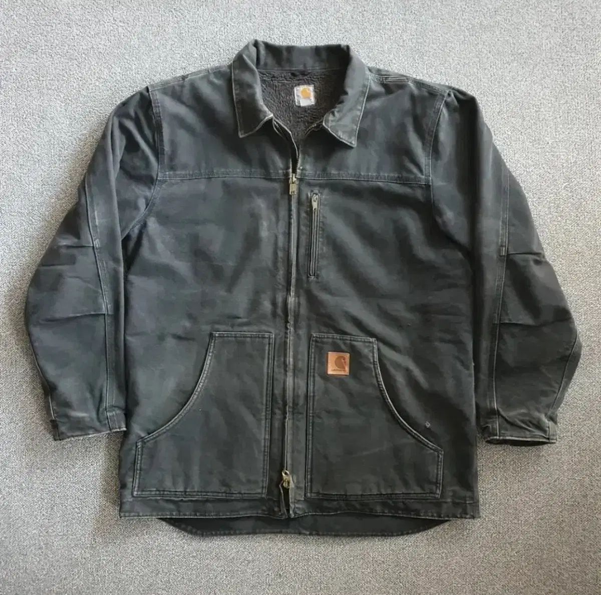 Carhartt カーハート シェルファー シープスキン サンドストーンエイジング ウォーカーブーツ C 61 BLK