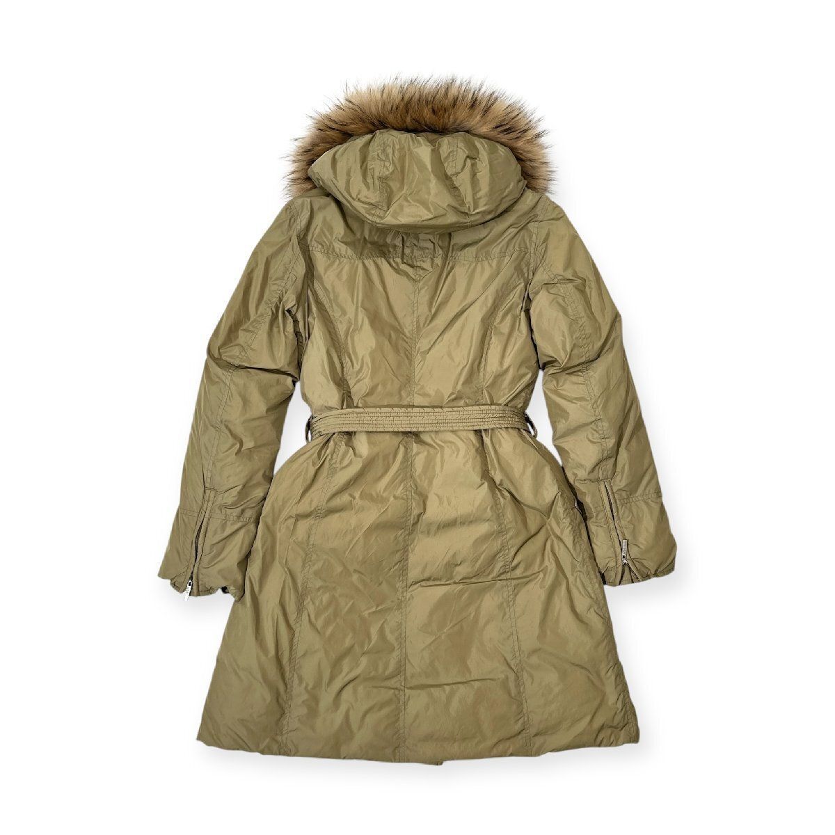 美品 add エーディーディー 90cm 豪華であたたかいリアルファーフード