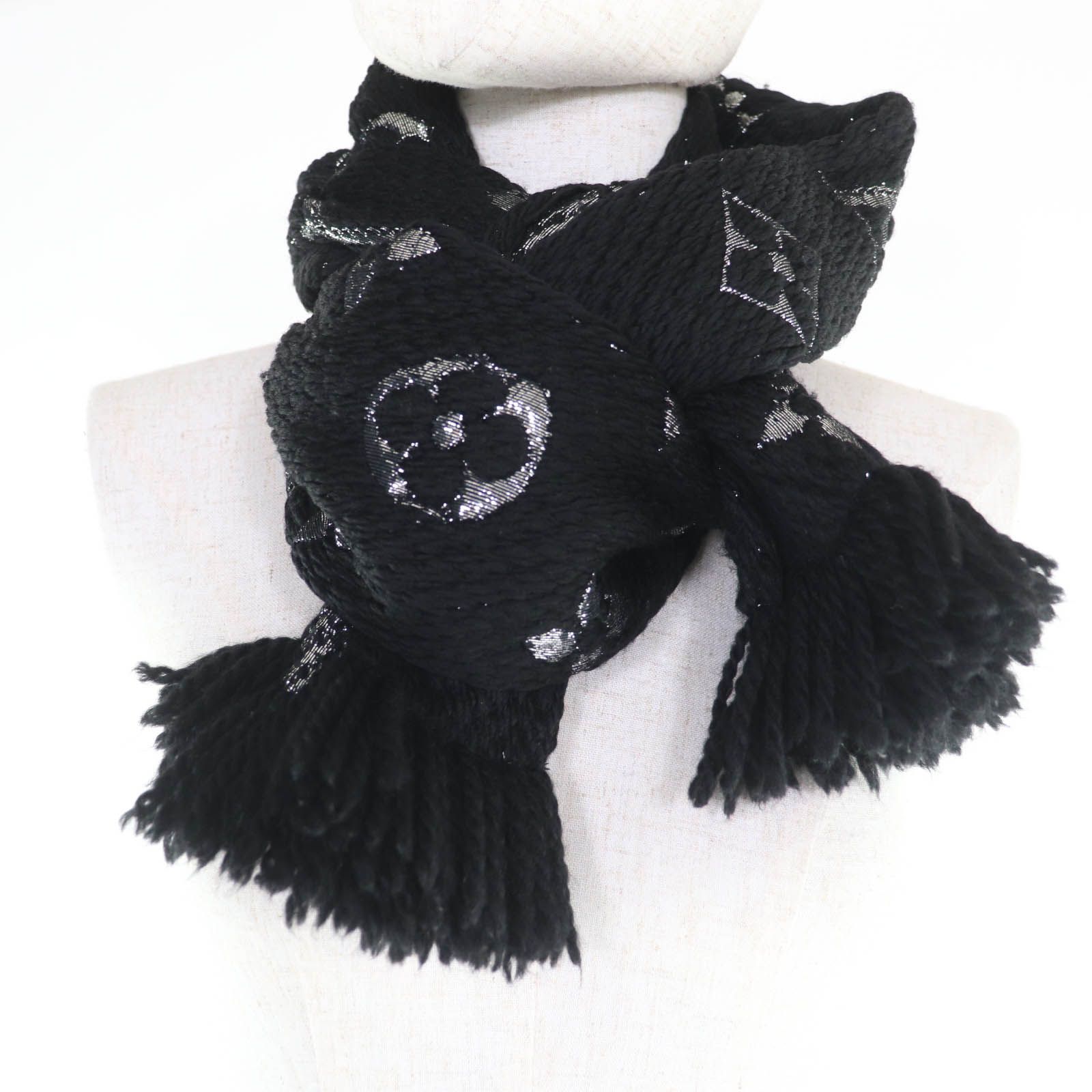 美品☆LOUIS VUITTON ルイヴィトン 2017年製 M75833 エシャルプ ロゴ