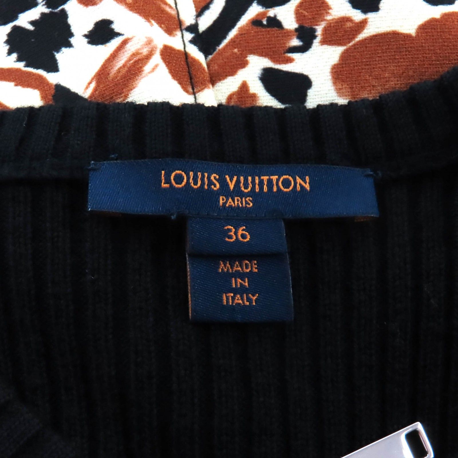 極美品☆LOUIS VUITTON ルイヴィトン ウール シルク混 フロントZIP