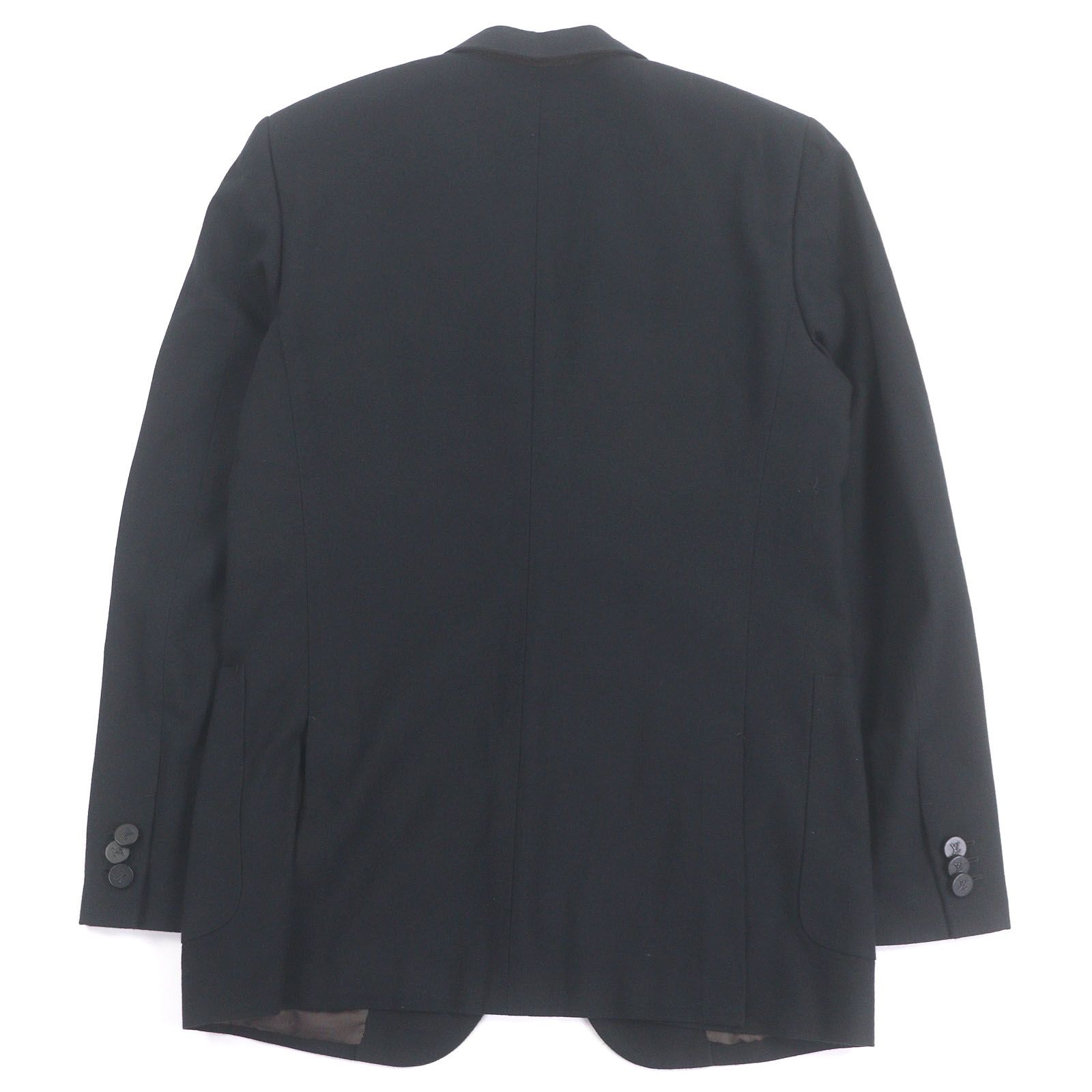 良品□LOUIS VUITTON ルイヴィトン コットン100％ LVロゴボタン