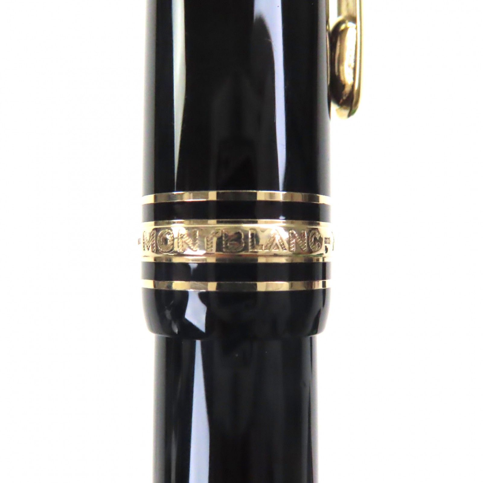  モンブラン マイスターシュテュック 146 ペン先18 K Fニブ ホワイトスター 万年筆 ブラック ゴールド ドイツ製 メンズ ホワイトボード カードケース 万年筆 万年筆 インク