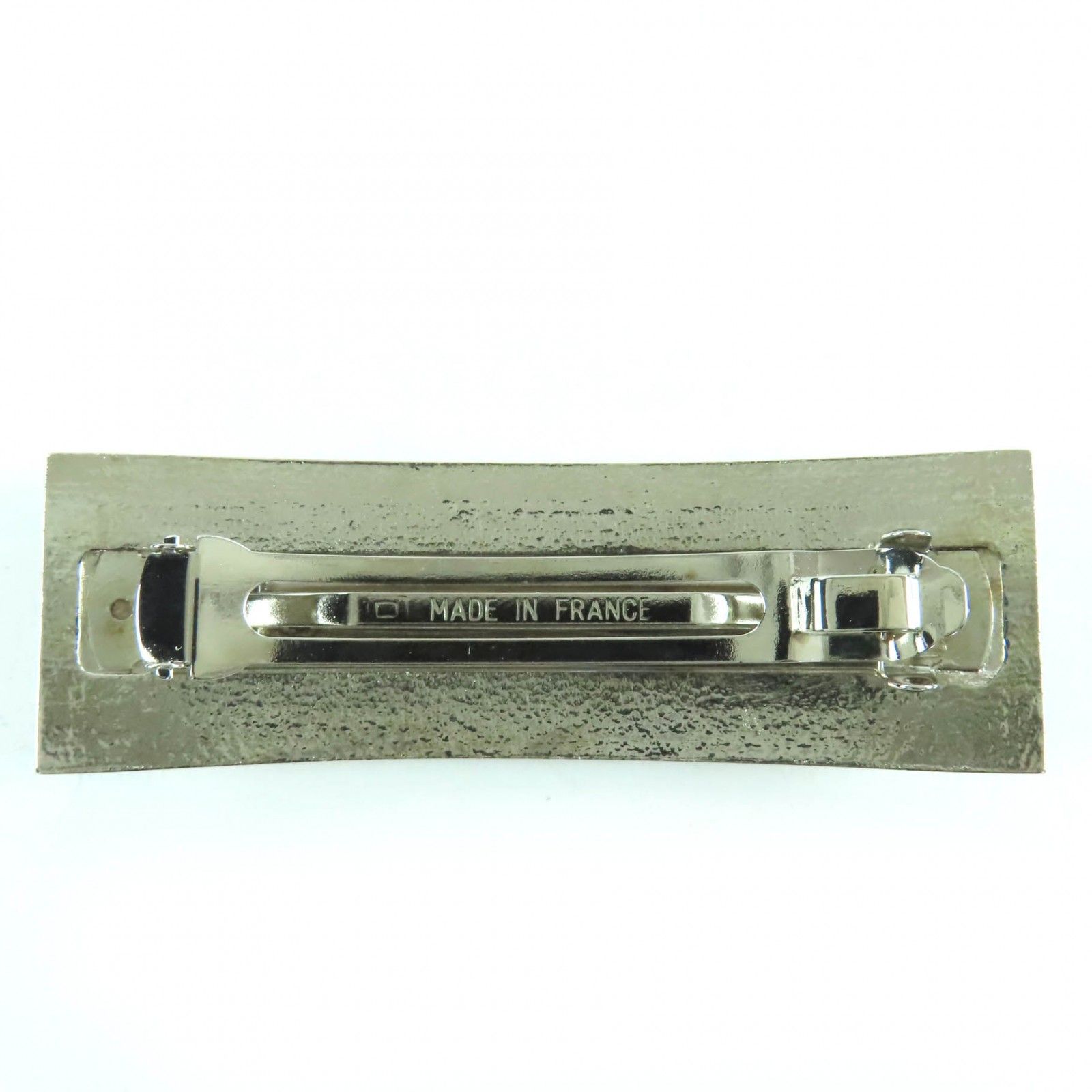 美品☆CHANEL シャネル ヴィンテージ 98P メタル ココマーク バレッタ