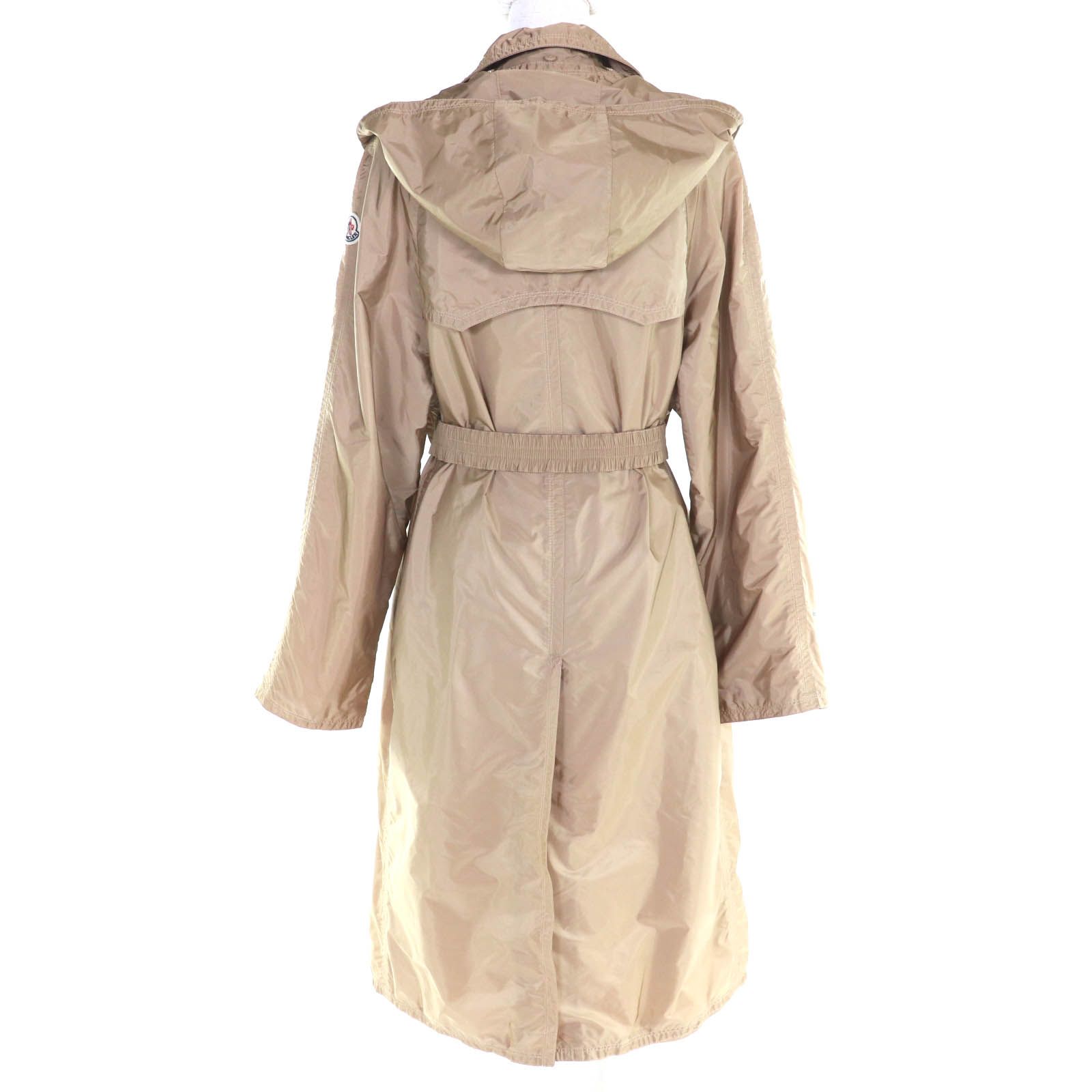 極美品△MONCLER モンクレール 20C P62686 VANILLE ロゴワッペン