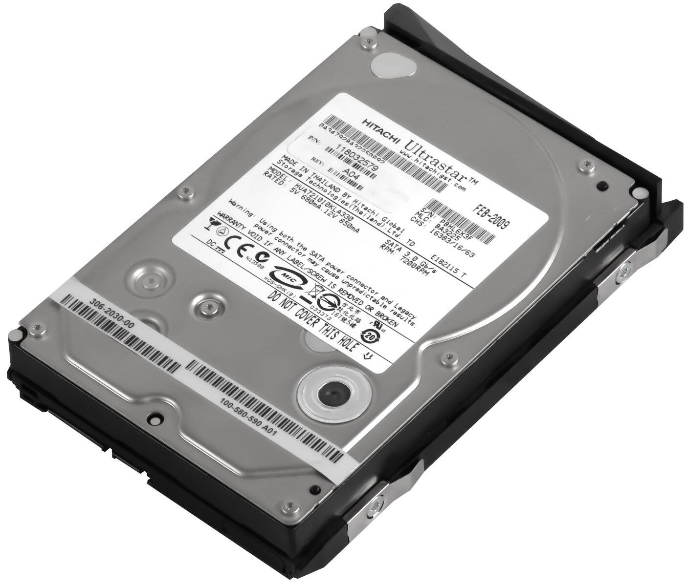 3年保証 Hard Drive EMC 100-580-590 1 TB 7.2 K 32 MB SATA II 3.5