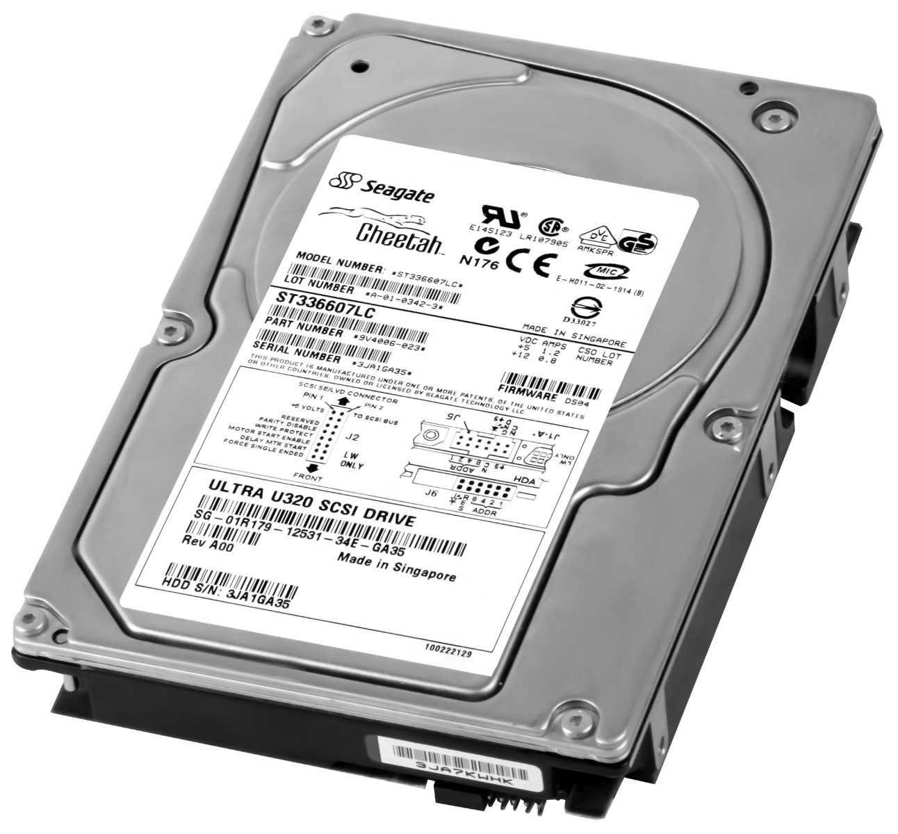 3年保証 Hard Drive Dell 01 R 179 36 GB 8 MB SCSI U 320 3.5