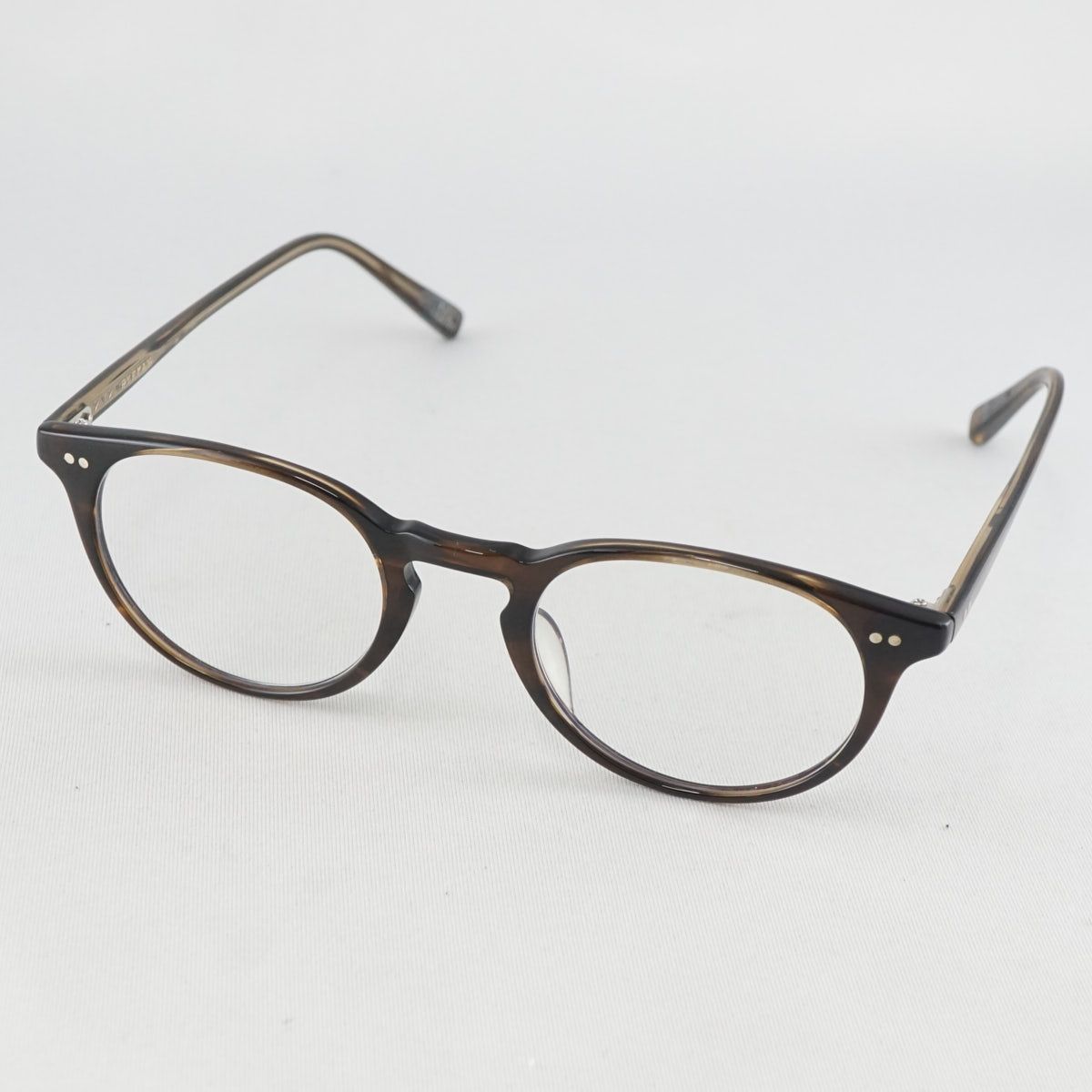 眼鏡 EYEVAN アイヴァン LOEWY 47 OLB ブラウン ユニセックス メガネフレーム アイウェア メガネ X 8521