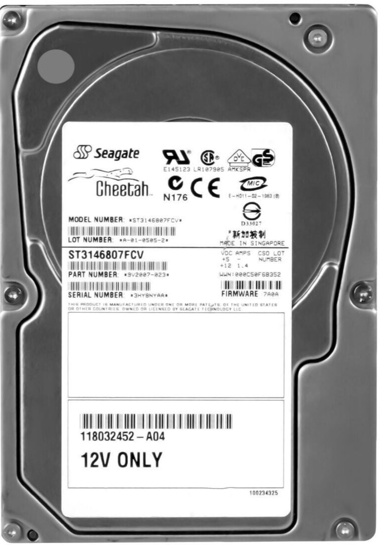 3年保証 Hard Drive EMC -A 04 146 GB 8 MB FC 3.5 Inch