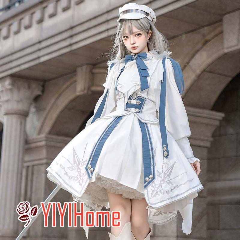 甘ロリ ロリータ 女の子 ブラウス スカート セット 可愛い 日常コーデ 衣装 コスプレ