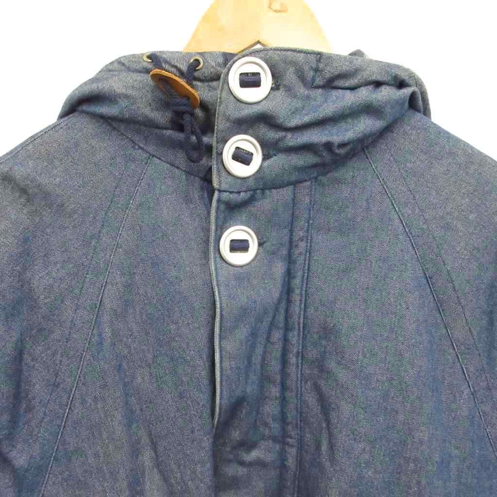 YAMAHA デニムジャケット ブルゾン フーディ 刺繍 ヴィンテージ