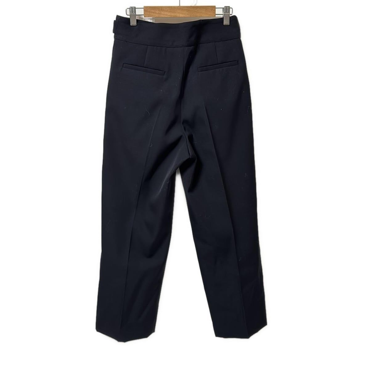 ジルサンダー パンツ サイズ34 XS レディース 黒 フルレングス