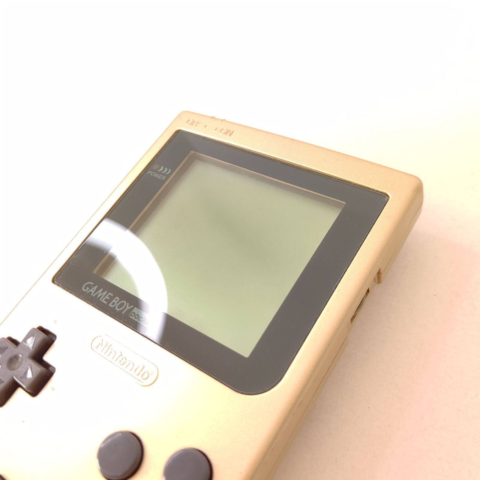  Nintendo ゲームボーイポケット ゴールド 任天堂 ゲーム機 GB 本体(ポケット) ゲームボーイ