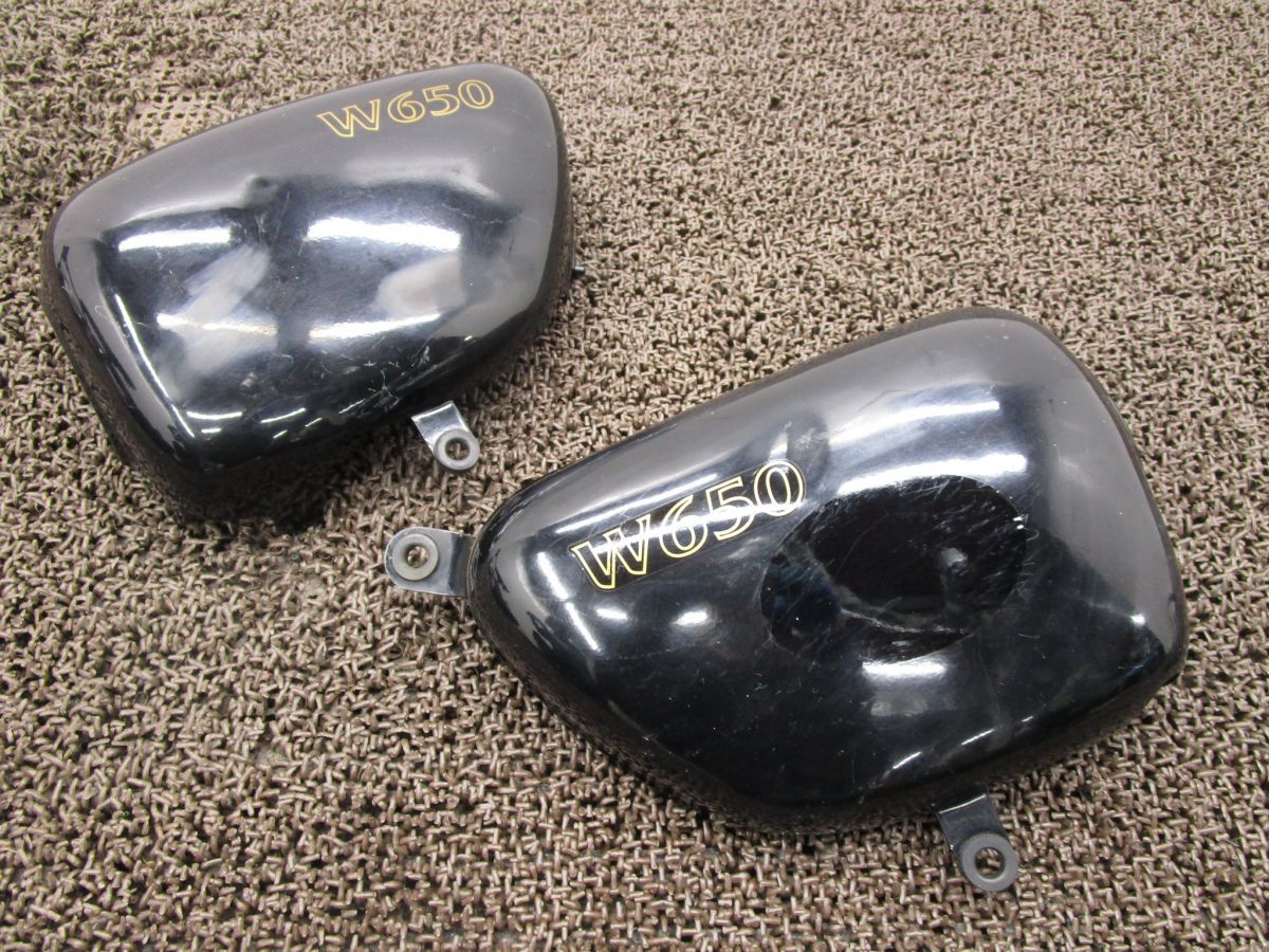 W 650 サイドカバー 左右 A 8948 EJ カワサキ AE キャブ車