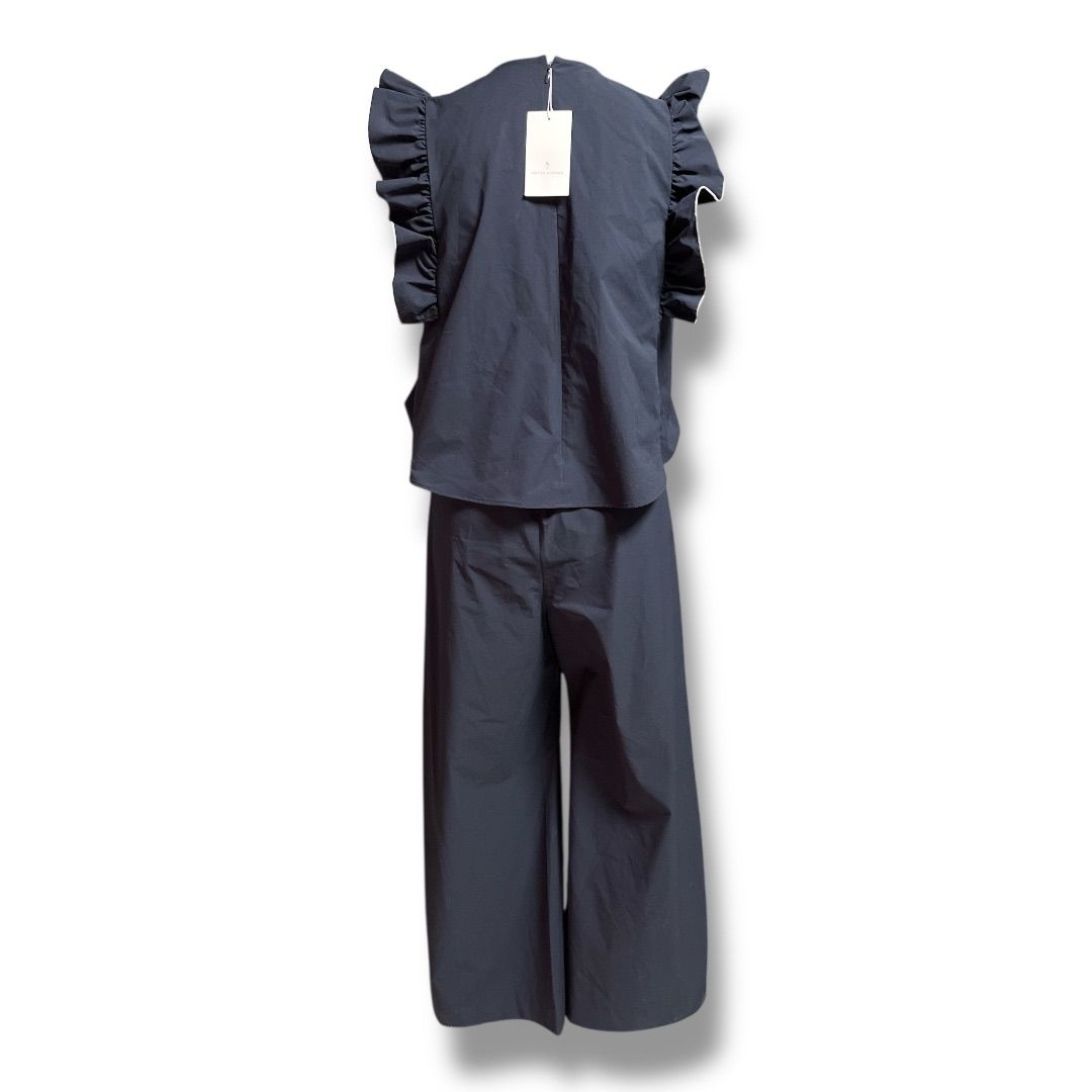 UNITED ARROWS ユナイテッドアローズ イージーオールインワン 撥水 UVカット 防シワ 2025 SS ストレッチ レディース ネイビー サイズ 春 34 No.K 1008