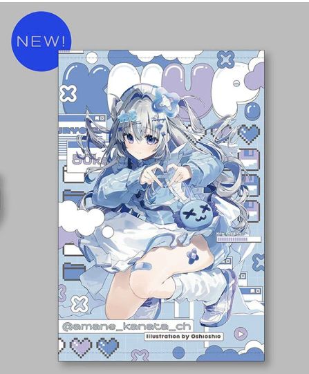 hololive(ホロライブ) 深海 奏太 メイド タペストリー+アクリル パネル+イラストブック