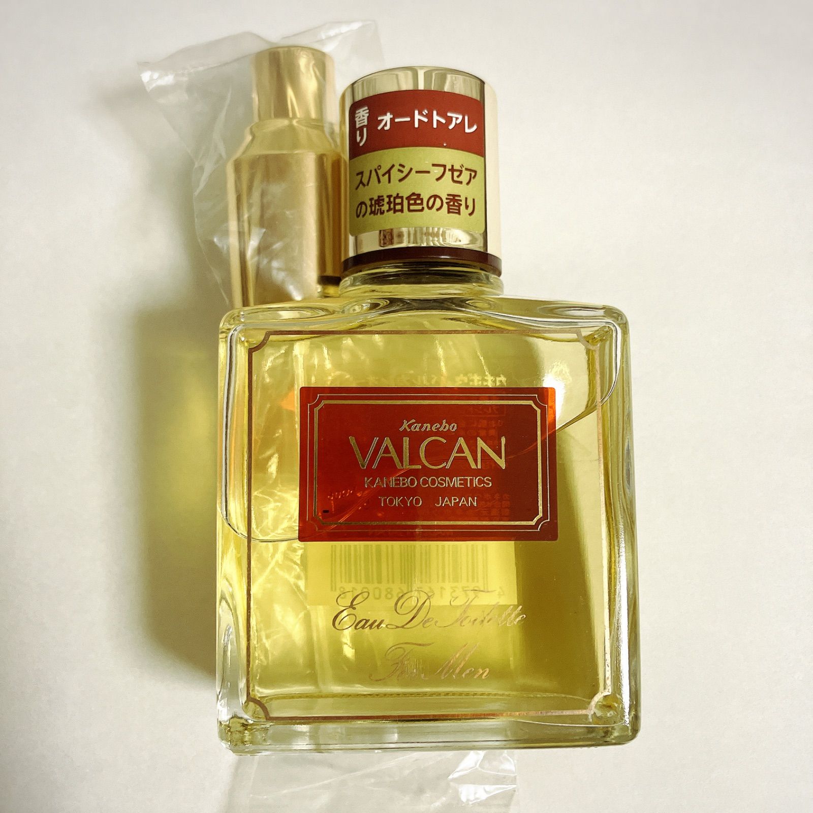 【廃盤品】カネボウ VALCAN オードトワレ スパイシーフゼアの香り 未使用 120ml