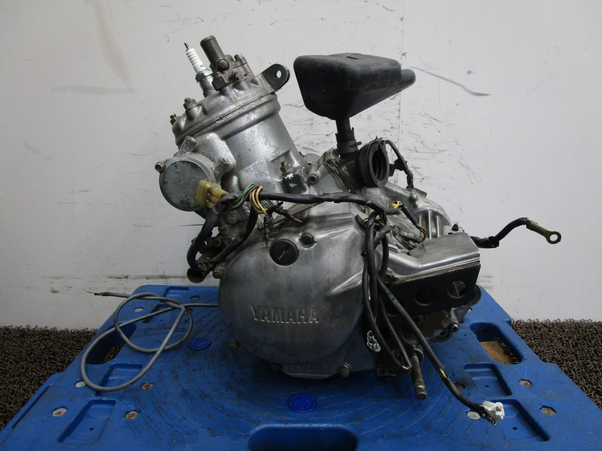 DT 230ランツァ エンジン A 9281 4 TP 始動 済み OH素材に ヤマハ LANZA キャブ車