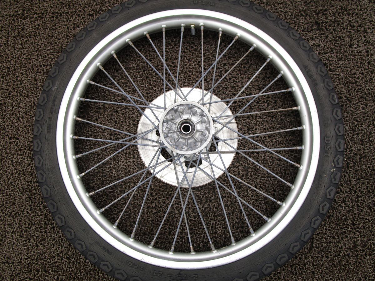 DT 230ランツァ フロントホイール ディスク A 9220 4 TP ヤマハ LANZA キャブ車