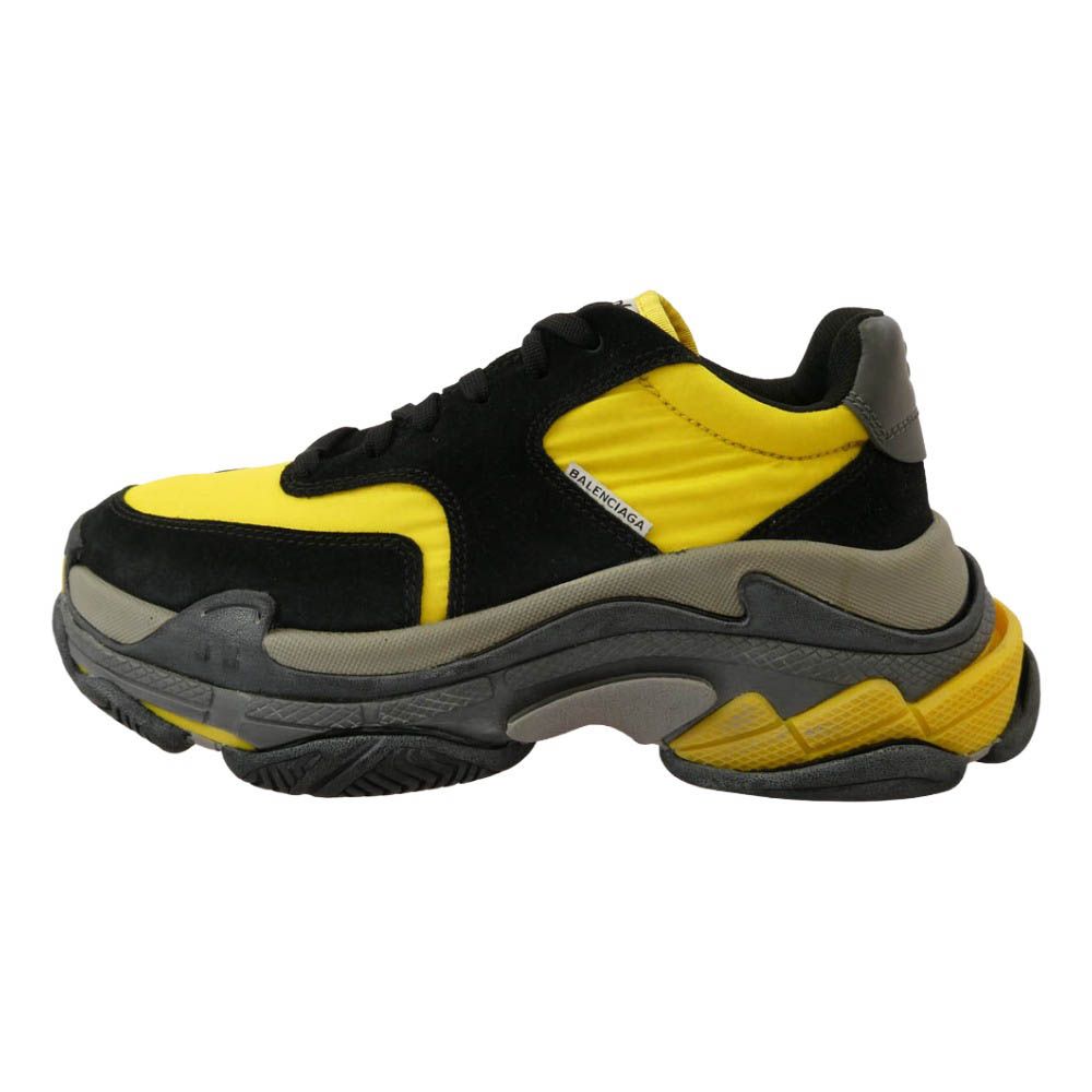 バレンシアガ 533886 フェイクバスターズ鑑定済 TRIPLE S SNEAKER トリプルS スニーカー イエロー系 39 26 cm 上