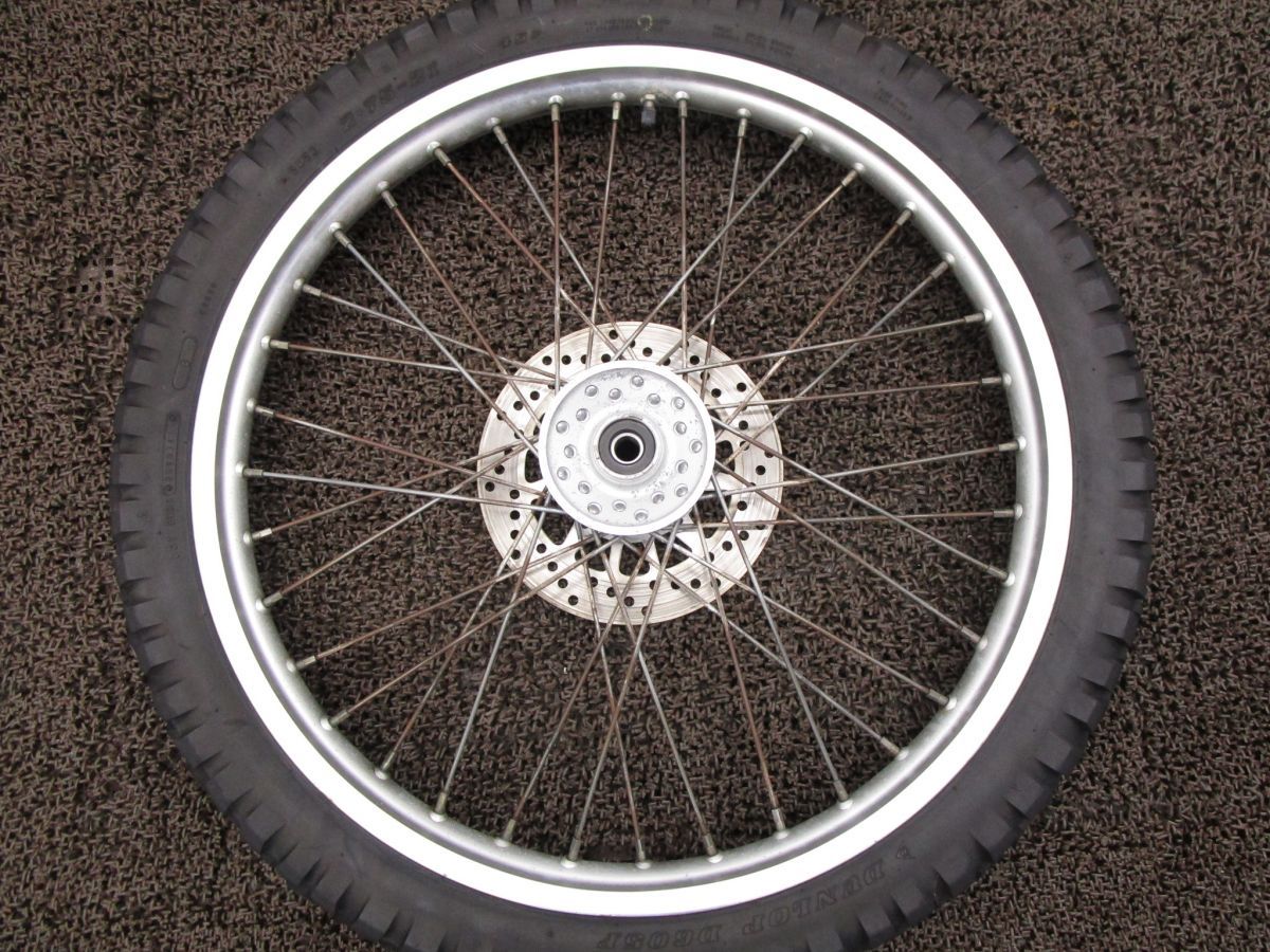 セロー225 WE フロントホイール ディスク A 9180 4 JG ヤマハ 1 KH SEROW キャブ車