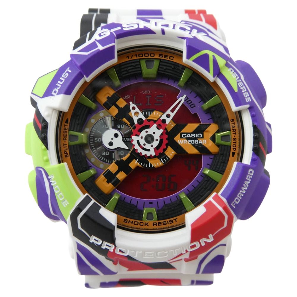 CASIO G-SHOCK カシオ ジーショック GA- -7 AJR EVA エヴァンゲリオン コラボレーション モデル 腕時計 マルチ 系 上