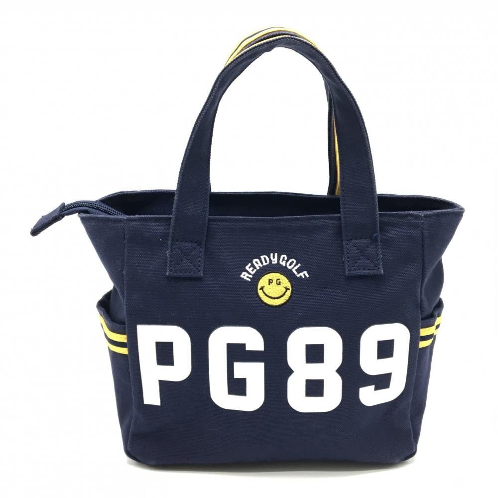 パーリーゲイツ カートバッグ ネイビー 内外ポケット ニコちゃん