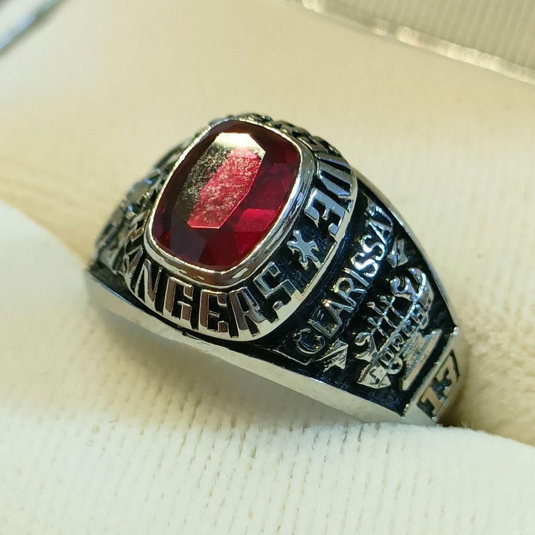 カレッジリング 1913年 スターリングシルバー 925 ヴィンテージリング