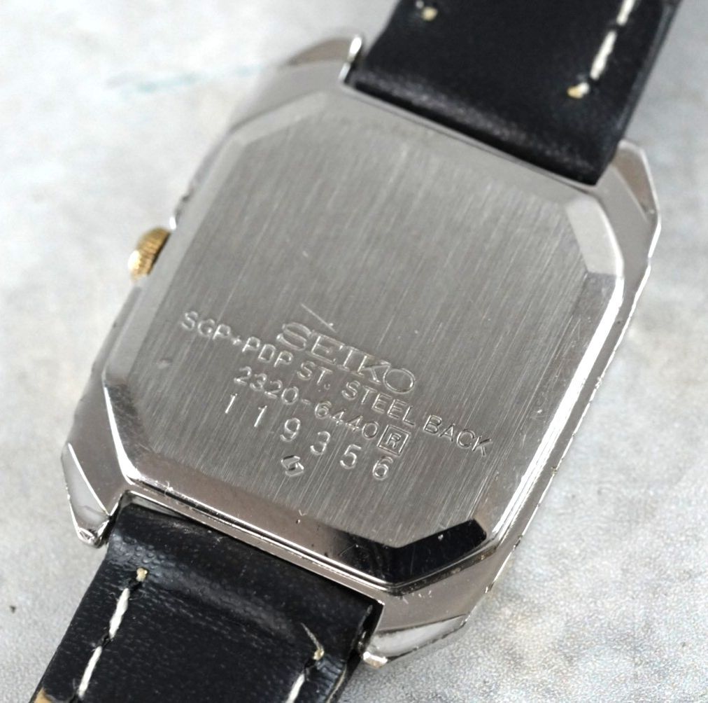 新品電池交換済】SEIKO EXCELINE セイコー エクセリーヌ Ref.2320-2870