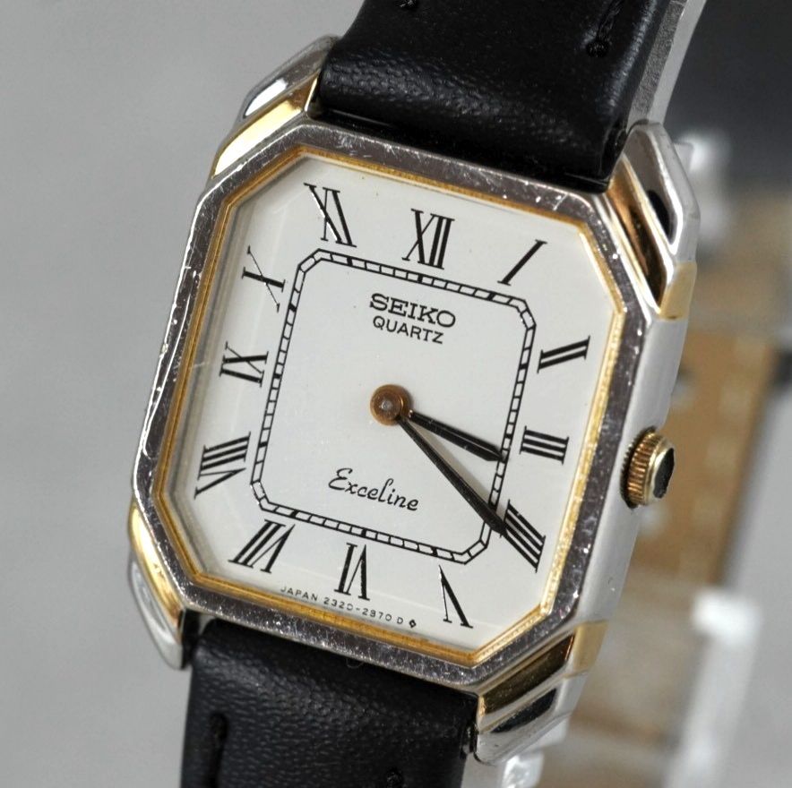 新品電池交換済】SEIKO EXCELINE セイコー エクセリーヌ Ref.2320-2870
